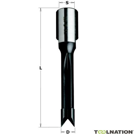 CMT 163.140.11 Slotkastenfrees 14mm, schacht 12 x 1mm - 1