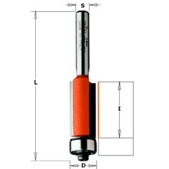 CMT 906.128.61 Diamant Uitloopfrees met kopse geleider 12,7 x 11 mm schacht 8 mm